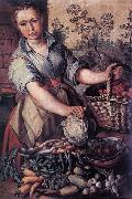 Joachim Beuckelaer Vegetable Seller oil painting on canvas